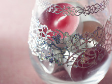 100均のグラスをキャンドルホルダーにリメイク!