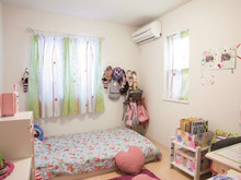 女の子らしいかわいいお部屋が完成!