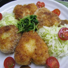 幸せのハッピーハート&クローバーコロッケ