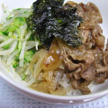 豚の簡単幸せドン