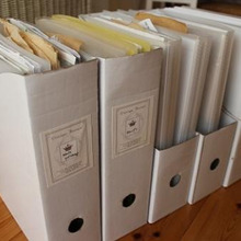 洋裁の型紙の収納法