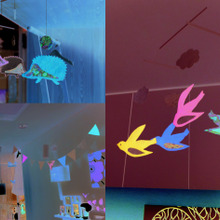 ハギレでインテリア