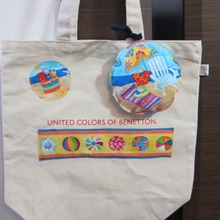 エコバッグのプチデコ