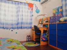 IKEAで作る水族館風キッズルーム