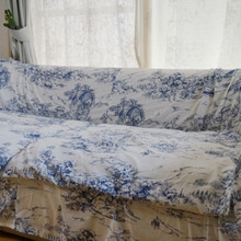 IKEAの布団カバーをソファーカバーに変身