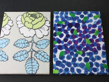 コルクボードでファブリックパネルを!