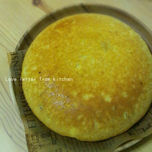 HM×炊飯器で、ごろごろバナナ×クリームチーズのケーキ。
