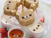 100均のシリコン型でキャラスイーツ