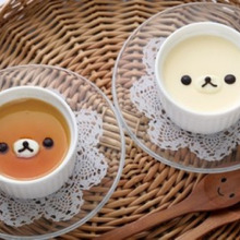 リラックマプリンの作り方