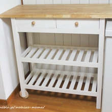 IKEAのキッチンワゴンをリメイク♪