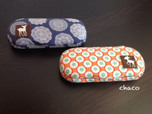 100圴メガネケースを可愛くリメイク