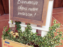 100均スノコをリメイク♬おしゃれなcafe風看板に♪