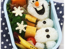 アナ雪*オラフのキャラ弁の作り方