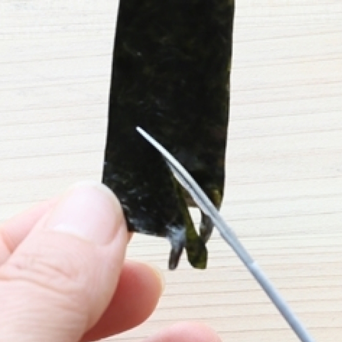 キャラ弁 海苔切りのコツ教えちゃいます!
