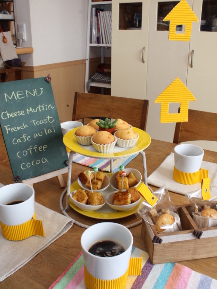 ぜ~んぶ100均グッズでPOPなAfternoon teaにリメイク