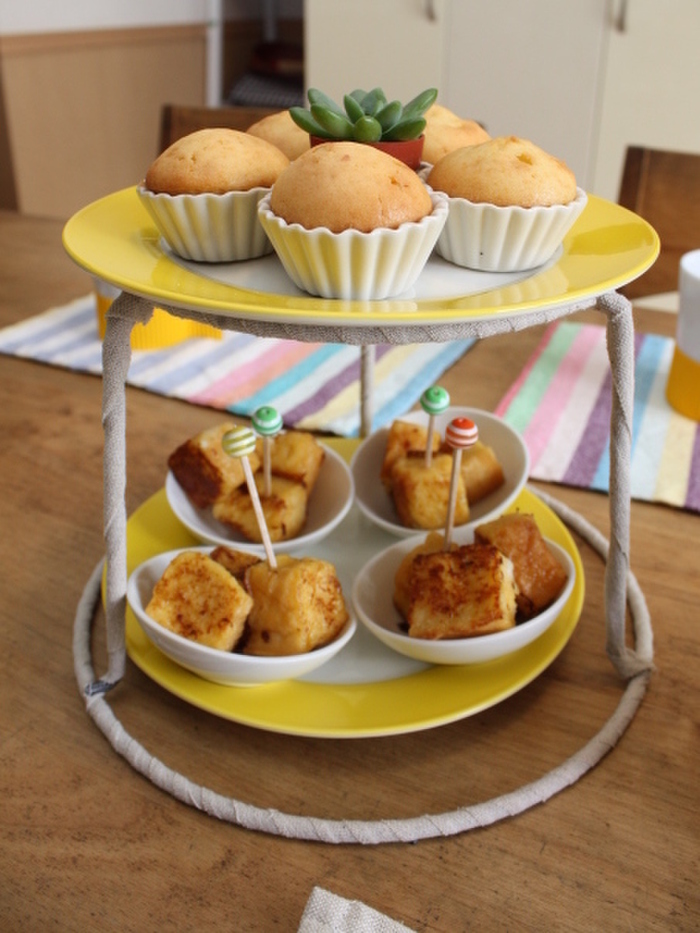 アフタヌーンティースタンドの完成です