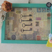 ナチュラルにも合うデコフォトフレーム