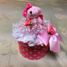 100均に売っているギフトBOXをかわいくしてみました♪