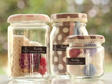 空き瓶をプチリメイク~飾りながら楽しむ