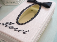 seriaのティッシュボックスをリメイク