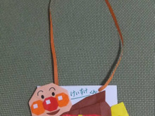 折り紙でアンパンマンバースデーカード♪