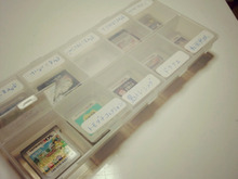 もうなくさない!100均プラスチックケースでDSソフトを収納