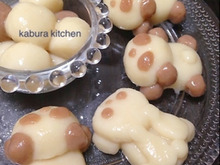 白玉粉でお月見団子♡うさぎさん僕たちも月に連れていって~