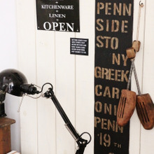 余りベニヤ板でバスサインプレート風