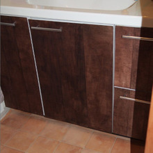 ワンコインで洗面所をイメチェン♪