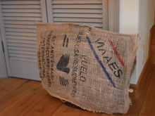 100均麻袋でホットプレートカバー。