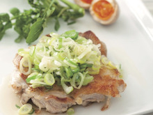 さっぱりウマイ!塩ねぎのチキンステーキ