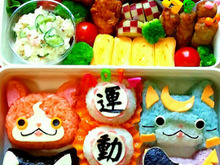 100均のシリコン型で簡単!ジバニャンおにぎり