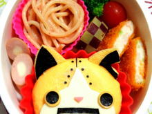 妖怪ウォッチ*ゴルニャン キャラ弁♪