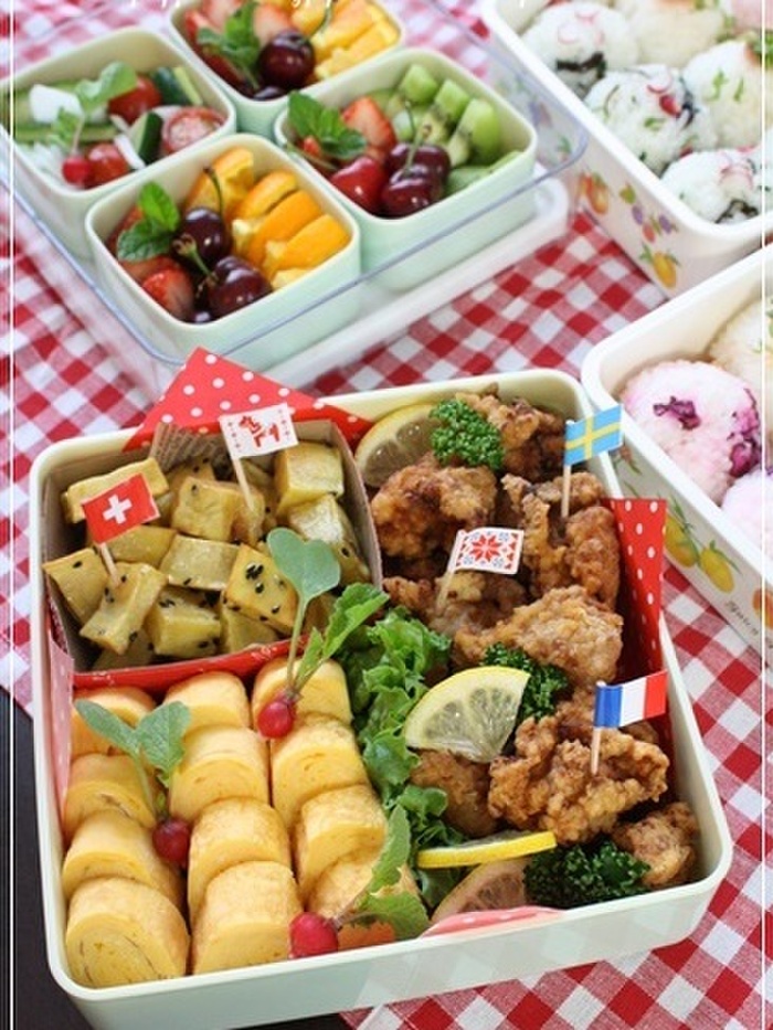 定番料理でも詰め方次第でご馳走に