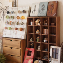 桐箱で雑貨屋さん風ディスプレイ