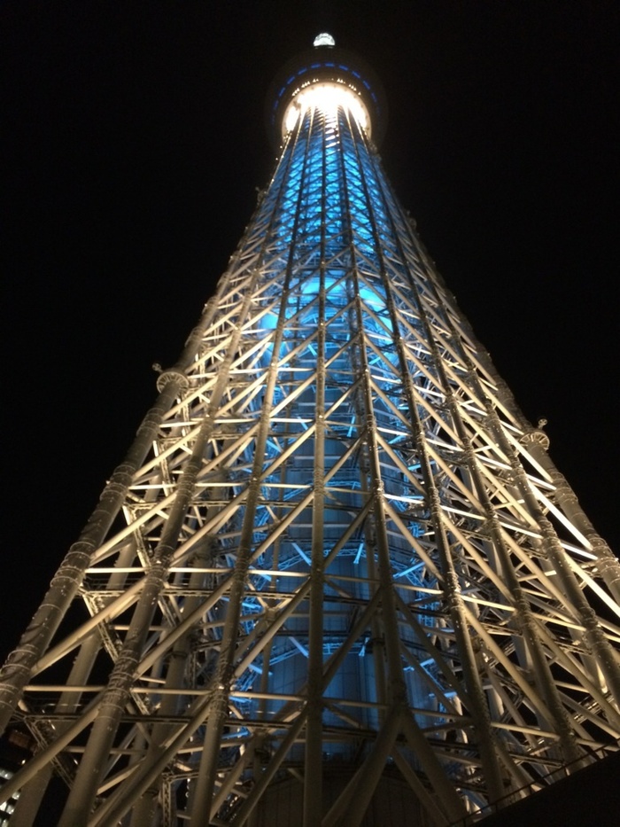お出かけ夜景第一弾　東京スカイツリー
