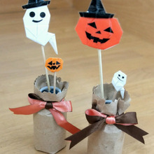 ハロウィン★ヤクルト容器でお部屋をカンタン消臭~