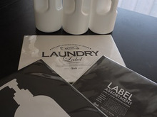 モノトーンラベルでスッキリ収納