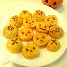 【ハロウィンお菓子】さつまいもの茶巾しぼり