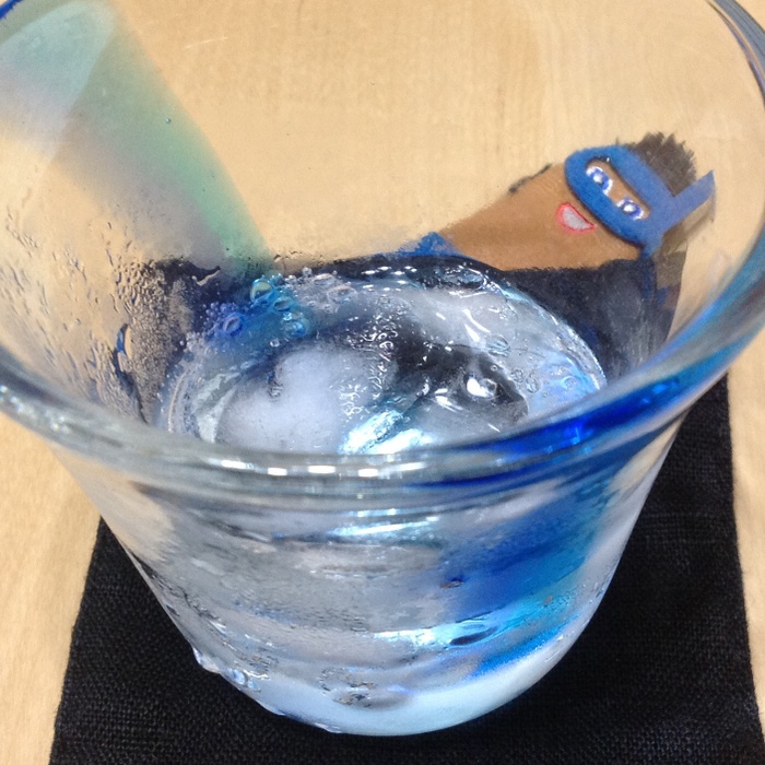 ブクブク〜〜〜