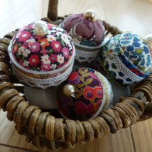 簡単♪ エコキャップでピンクッション