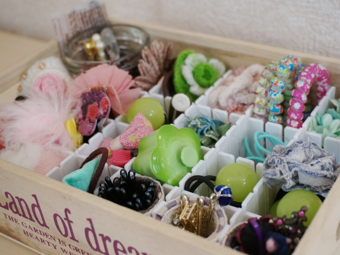 ヘアゴム収納にもピッタリ