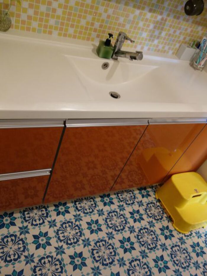 家族が仲良くなれる!洗面所のDIY。