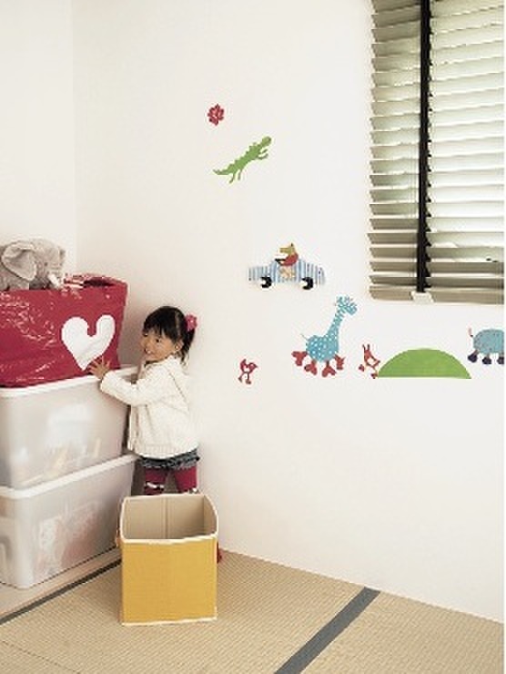 キッズルームはかわいく!