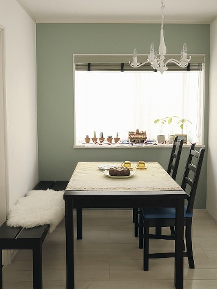 ダイニングスペースもIKEAで