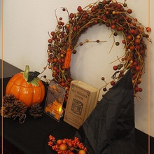 リビングにハロウィンDeco