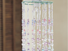 100均のビーズで作る乙女なランプシェード