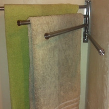 便利なイケアのタオルホルダー