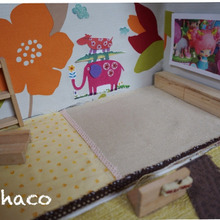 お金をかけずに作ったドールハウス(こえだちゃん小物収納box)