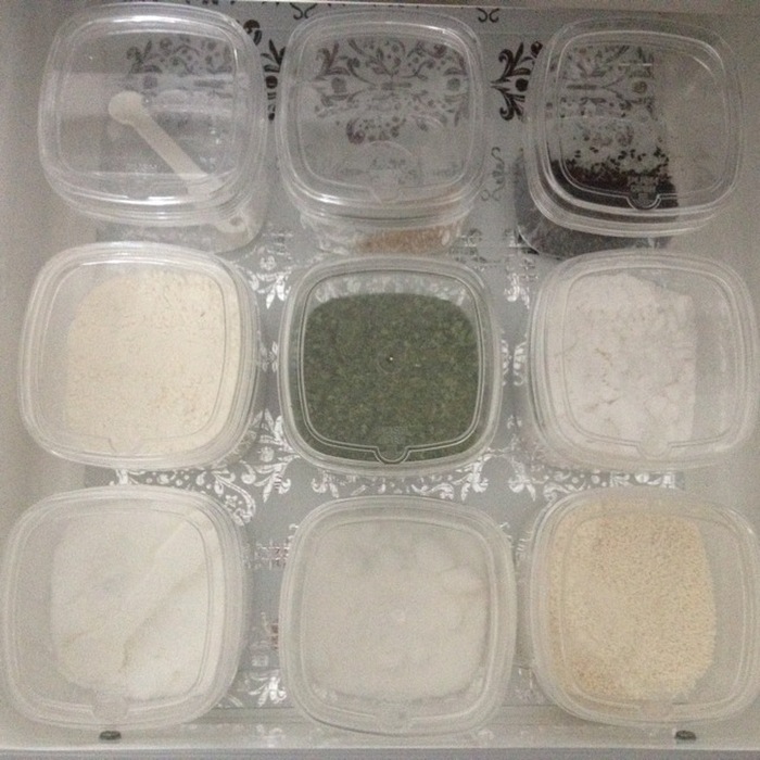 ①調味料も引出しへ